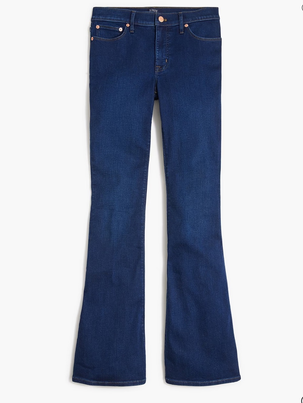 J. Crew Full Length Flare High Rise Jeans Signature Stretch BT060 Size 31 32 33